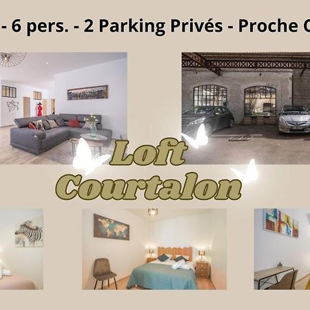 Loft Courtalon - Haut Standing - Patio - Parking Prives Appartement Troyes Buitenkant foto