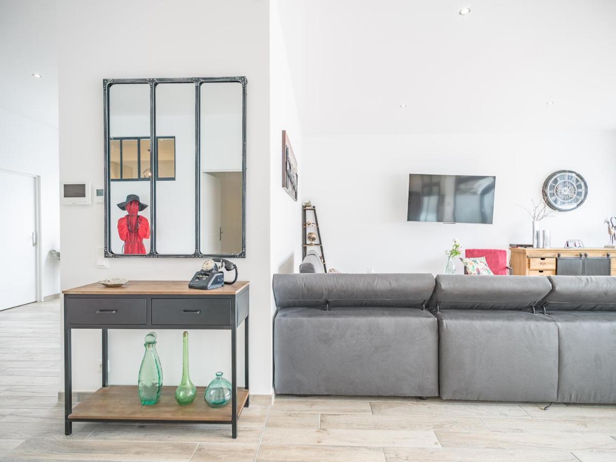 Loft Courtalon - Haut Standing - Patio - Parking Prives Appartement Troyes Buitenkant foto