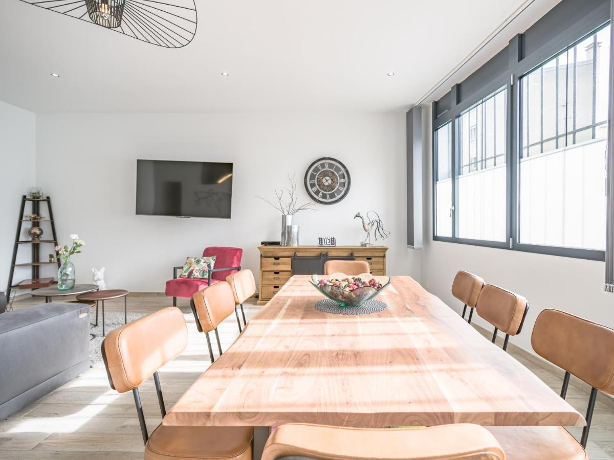 Loft Courtalon - Haut Standing - Patio - Parking Prives Appartement Troyes Buitenkant foto