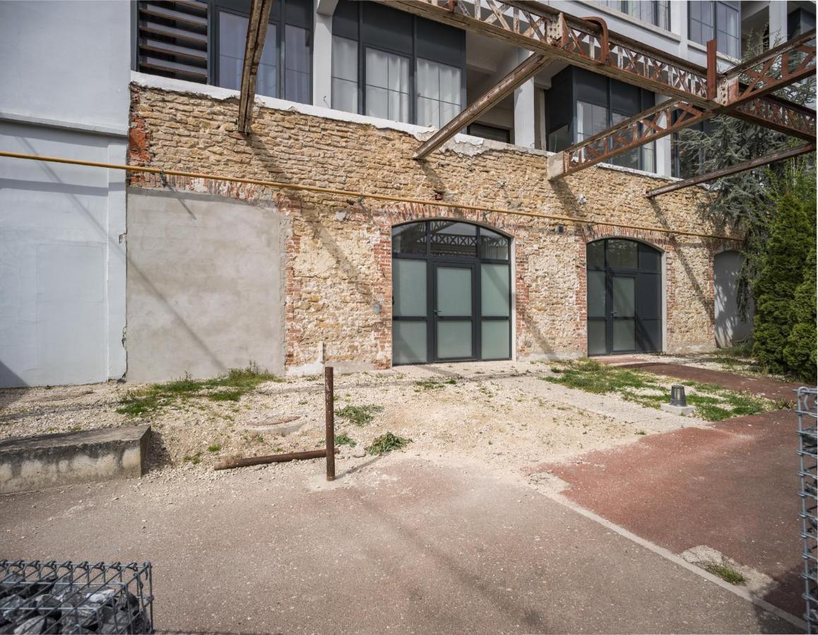 Loft Courtalon - Haut Standing - Patio - Parking Prives Appartement Troyes Buitenkant foto